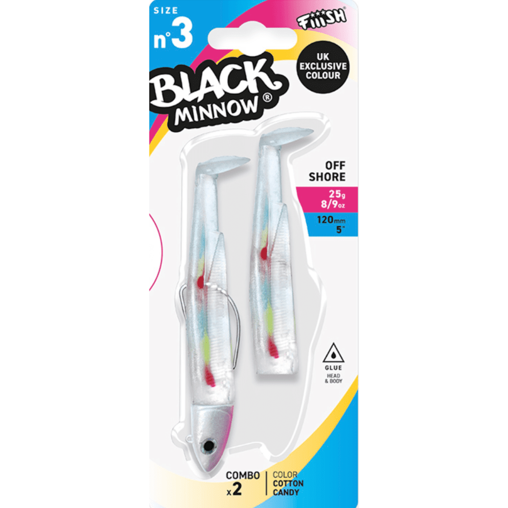 Fiiish Combo Off Shore Black Minnow No.3-12cm - 25g - Bleu - BM192 Fiiish Combo Off Shore Black Minnow No.3-12cm - 25g - Bleu - BM192
