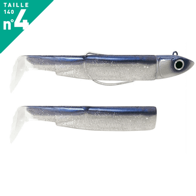 Fiiish Black Minnow Size 4 140mm Combo