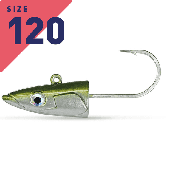 Fiiish Crazy Sandeel Jig Head 120mm