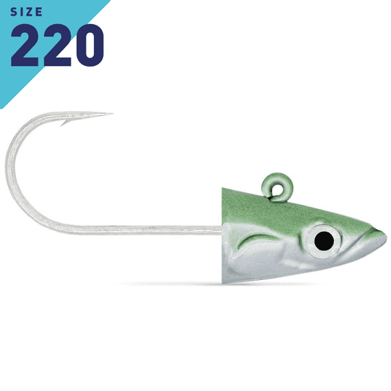 Fiiish Crazy Sandeel Jig Head Size 3 220mm All Sizes