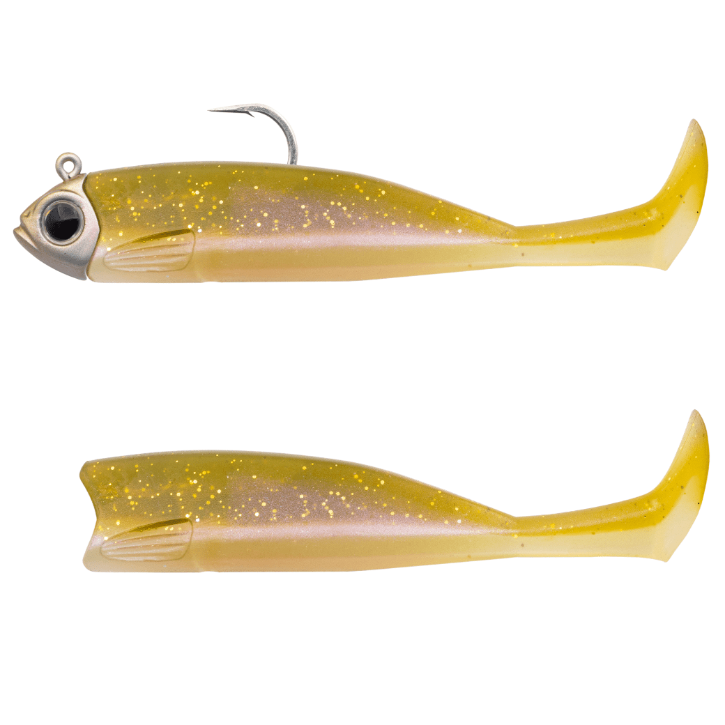 Leurres Fiiish Corps Master Shad N°3 - 7,5 Cm, Couleur Kaki, Pour Pêche Aux Leurres Souples (MS4511)