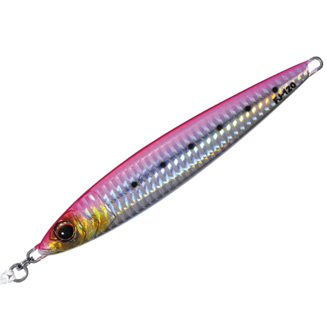 Major Craft First Jig Hairtail Lure - 042 Pink Purple, 180g Ready-to-Fish Jigging Lure