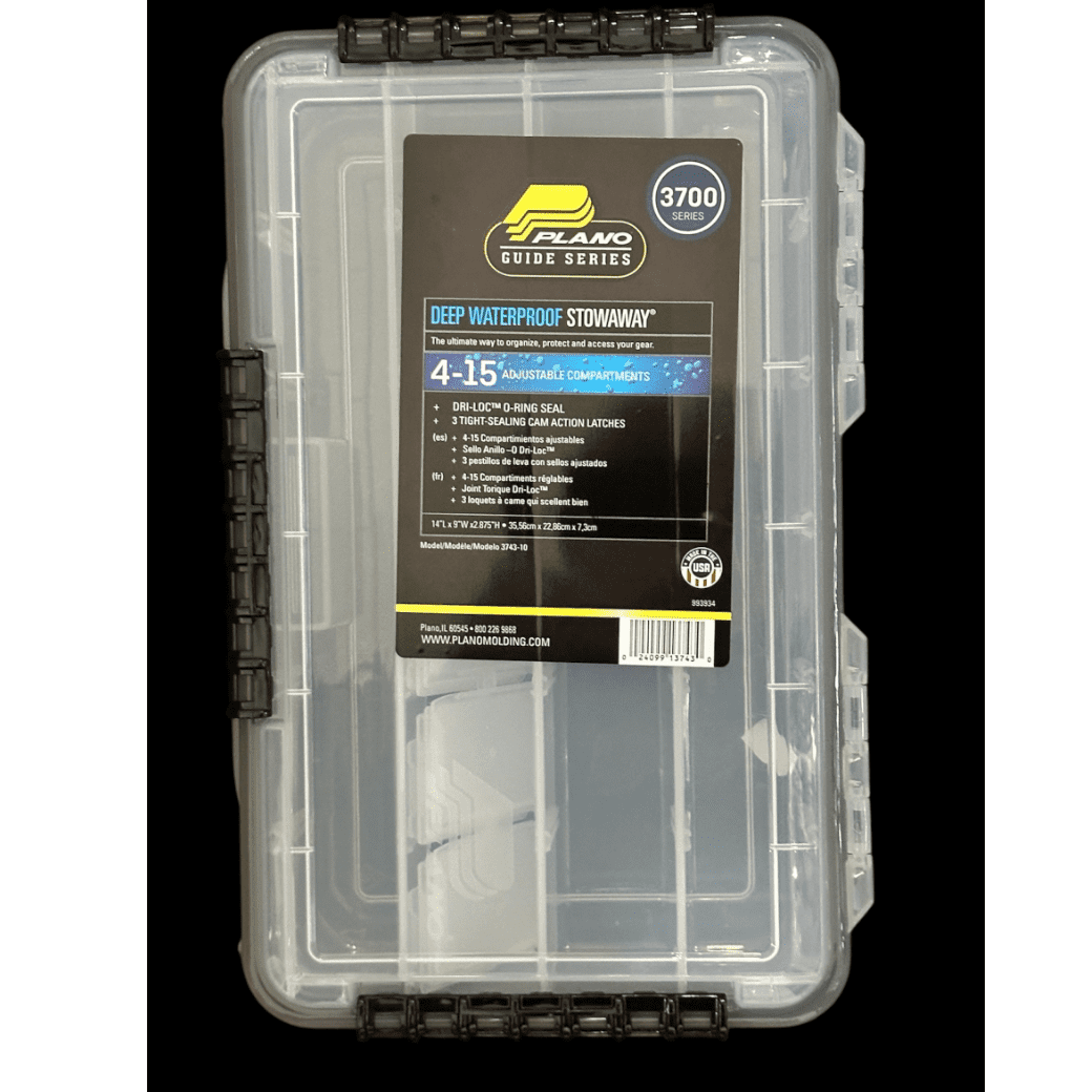 Plano Waterproof StowAway Deep Utility Box - 3700 Size [374110] main image 0