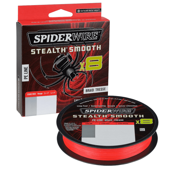 Spiderwire Stealth Smooth 8 Code Red