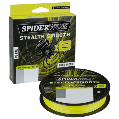 Spiderwire Stealth Smooth 8 Hi Viz Yellow 150m, 300mm