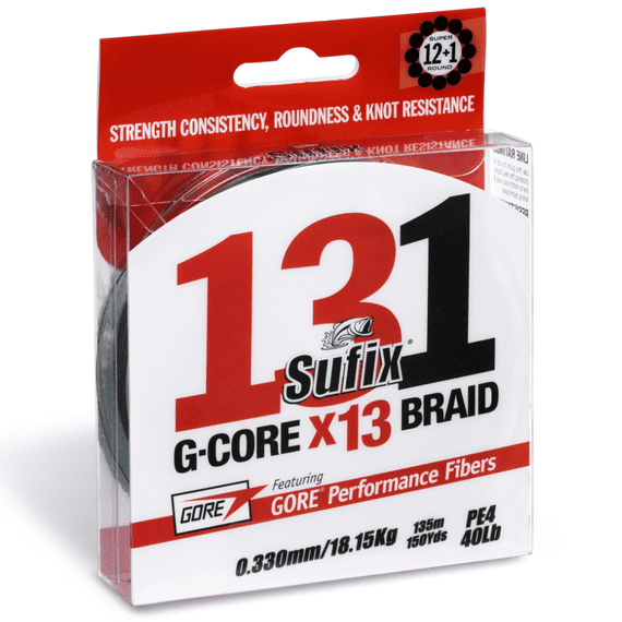 Sufix 131 G-Core Braid Neon Chartreuse