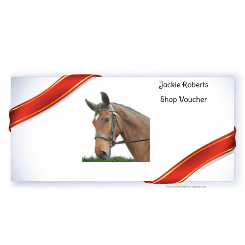 Vouchers in Multiples of £10.00 to