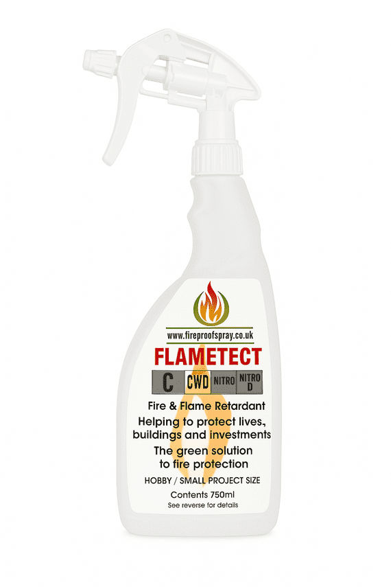 Flametect CWD+  Clear Flame Retardant for Wood