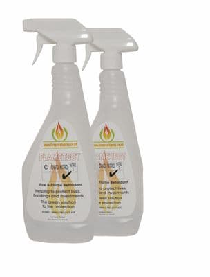 Flametect Nitro for Synthetic & Natural Textiles 2 x 750ml