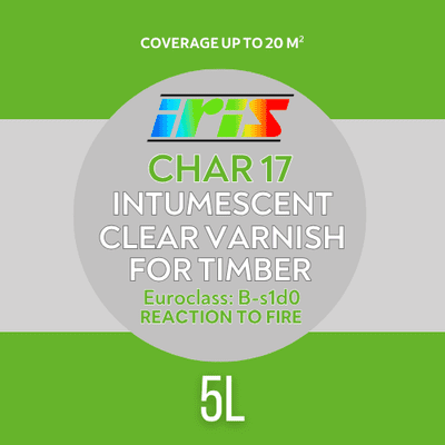 IRIS CHAR 17 INTUMESCENT CLEAR VARNISH – 5L