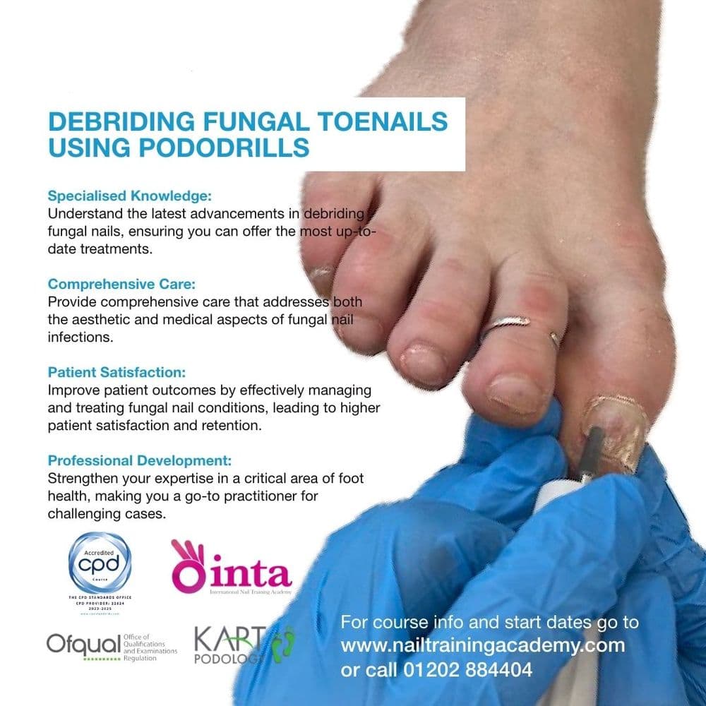 Debriding Fungal Infection Using Pododrills Course