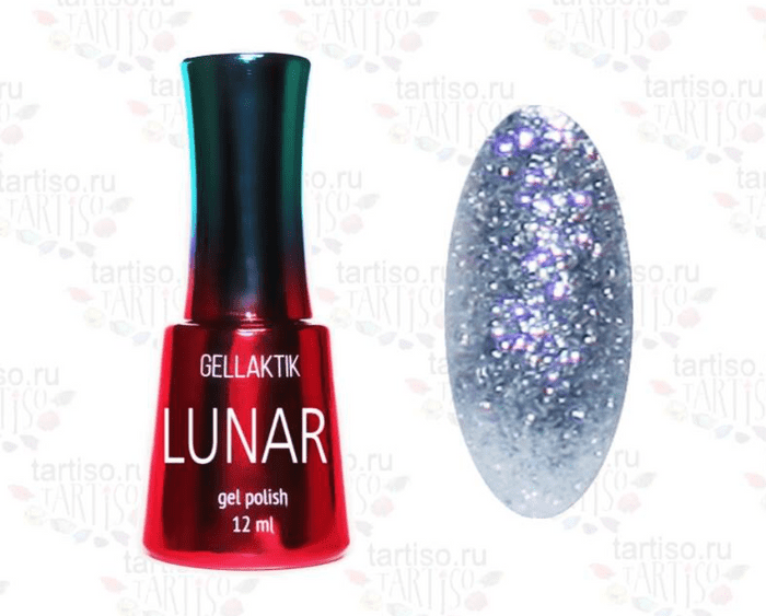 Gellaktik Lunar, Liquid Foil Effect, 10, 12ml 