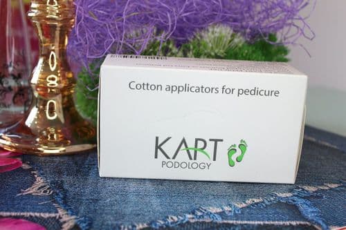 Kart Professional Cotton Applicators for Pedicure 1 Box - 50 pcs