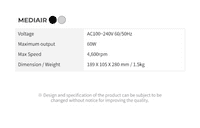 MediAir  Nail Dust Collector