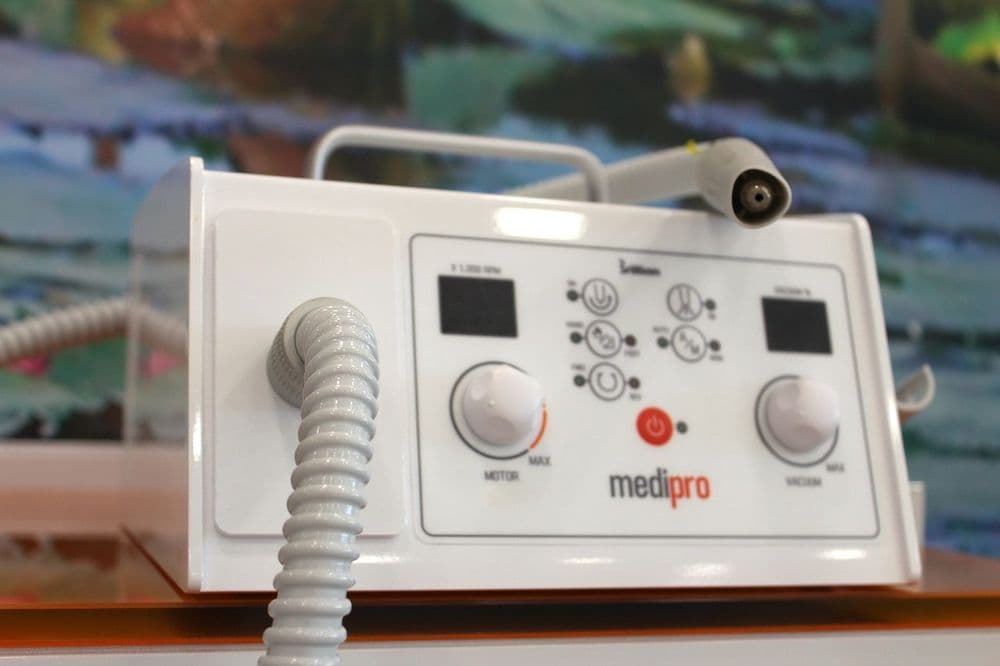 MediPro Pedicure Pododrill with dust suction/ vacuum , 40,000RPM Brushless