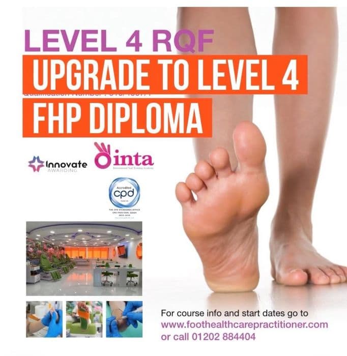 Upgrade Level 4 RQF Foot Practitioner Diploma