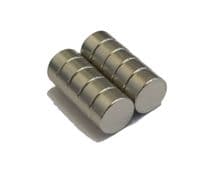 N35SH Neo Disc - D8.5mm x 4mm - 1.64kgs pull force - High Temperature Rating