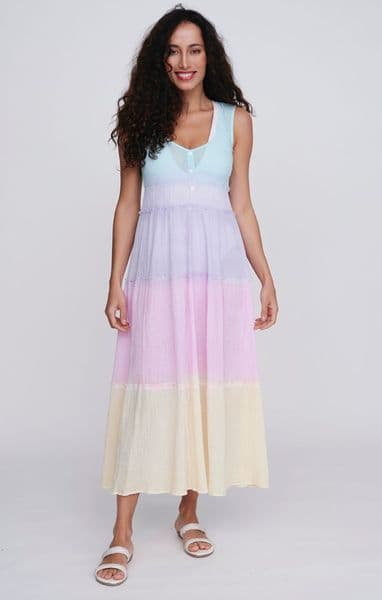 Biarritz Beach Dress by Pia Rossini - Pastel Biarritz Beach Dress by Pia Rossini - Pastel