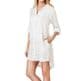 DKNY Checked In Sleepshirt - White