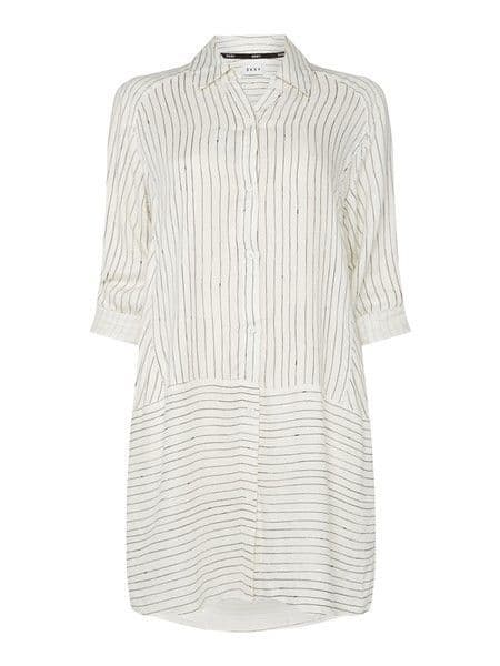 DKNY Checked In Sleepshirt - White