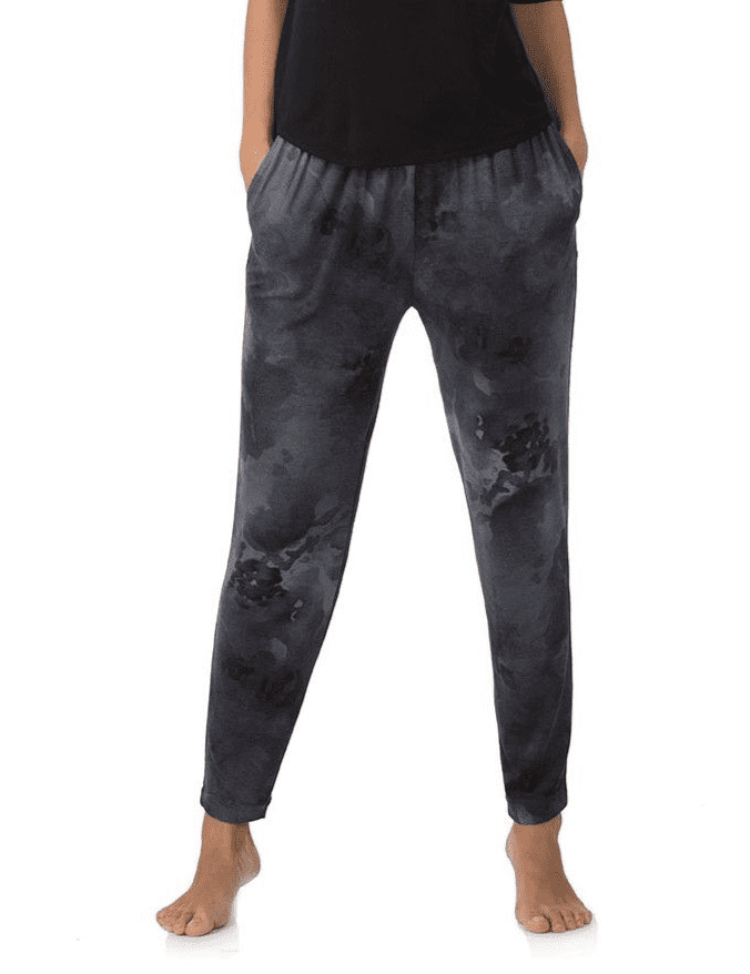 DKNY Cropped Lounge Pant - Distressed Floral