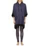 DKNY Resort Lounging Sleep Poncho - Purple