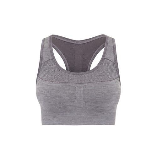 Jilla Wanderlust Impact Bra - Grey Marl