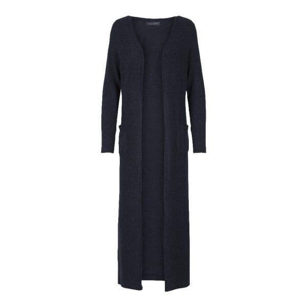 LingaDore Mood Indigo Wooly Robe - Dark Blue