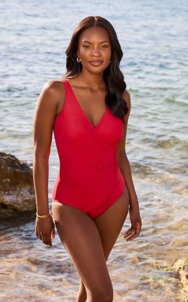 Miraclesuit Must Haves Oceanus Swimsuit - Poppy