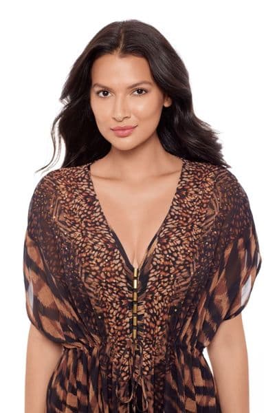 Miraclesuit Raya De Safari Beaded Kimono