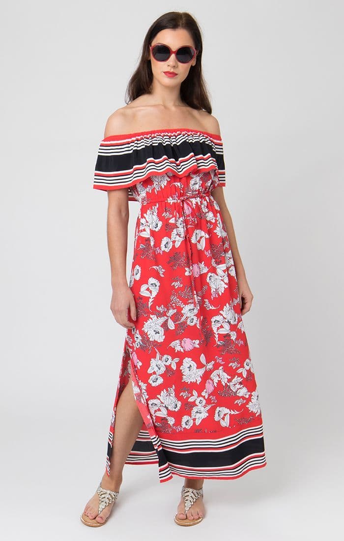 red monaco maxi dress Club Monaco Maxi Dress