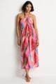Sea Level Cabo Ring Cover Up Skirt - Pink