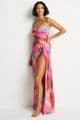 Sea Level Cabo Ring Cover Up Skirt - Pink
