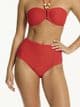 Sea Level Caracus High Waist Bikini Brief - Spice Red