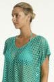 Sea Level Castaway Kaftan - Evergreen