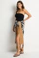 Sea Level Costa Long Sarong - Black