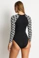 Sea Level Costa Long Sleeve Surf Suit - Black