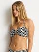 Sea Level Costa U Bar Bandeau Bikini Top - Black