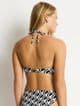 Sea Level Costa U Bar Bandeau Bikini Top - Black
