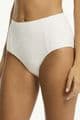 Sea Level De Soleil High Waist Bikini Brief - White