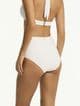 Sea Level De Soleil High Waist Bikini Brief - White