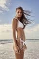 Sea Level De Soleil Tri Bikini Top - White