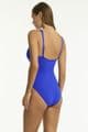 Sea Level Essentials Spliced Swimsuit - Cobalt