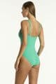 Sea Level Essentials Spliced Swimsuit - Evergreen