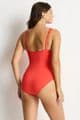 Sea Level Essentials Spliced Swimsuit - Tango