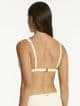 Sea Level Nautique Chain Link Longline Tri Bikini Top - Coconut