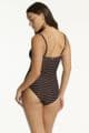 Sea Level Riptide U-Bar Bandeau Swimsuit - Black