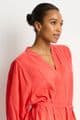 Sea Level Salt Boho Beach Shirt - Red