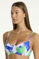 Sea Level Sublime Balconette  Bra Bikini Top - Cobalt