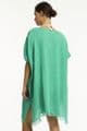 Sea Level Sunset Kaftan - Evergreen